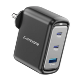Ambrane 100w GaN Charger for Iphone & Android ,Macbook & Type-c Laptop